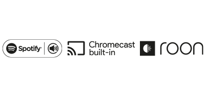 Ace Wireless Lautsprecher Integrierte Streaming Clients Spotify Connect, Google Chromecast, Roon 